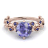 Leaves All Around Tanzanite Ring - Sydney 2ct No. 214