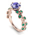 Leaves All Around Tanzanite Ring - Sydney 2ct No. 205