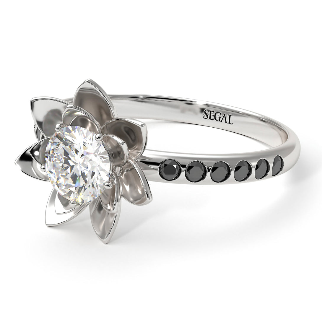 Lotus Flower diamond ring - Lotus no. 12