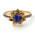 Lotus Flower Sapphire ring - Lotus no. 28