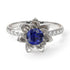 Lotus Flower Sapphire ring - Lotus no. 27
