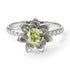 Lotus Flower Peridot ring - Lotus no. 703