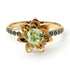 Lotus Flower Peridot ring - Lotus no. 704