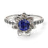 Lotus Flower Sapphire ring - Lotus no. 30