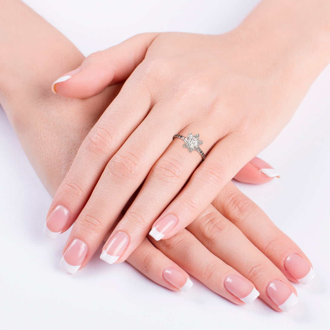 Lotus Flower diamond ring - Lotus no. 12