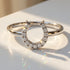 Horseshoe Diamond Ring - Malia No. 3
