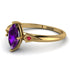 Marquise Amethyst Geometrical Engagement Ring - Reese No. 310 image 2