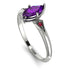 Marquise Amethyst Geometrical Engagement Ring - Reese No. 312