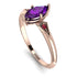Marquise Amethyst Geometrical Engagement Ring - Reese No. 311 image 3