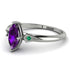 Marquise Amethyst Geometrical Engagement Ring - Reese No. 306 image 2