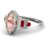 Marquise Bezel Morganite Ring - Juliana No. 912 image 3