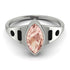 Marquise Bezel Morganite Ring - Juliana No. 909