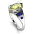 Marquise Bezel Peridot Ring - Juliana No. 715