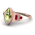 Marquise Bezel Peridot Ring - Juliana No. 711