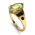Marquise Bezel Peridot Ring - Juliana No. 707