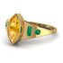 Marquise Bezel Yellow Diamond Ring - Juliana No. 1004 image 3
