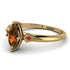 Marquise Brown Diamond Geometrical Engagement Ring - Reese No. 1110