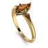 Marquise Brown Diamond Geometrical Engagement Ring - Reese No. 1110