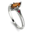 Marquise Brown Diamond Geometrical Engagement Ring - Reese No. 1112 image 3