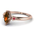 Marquise Brown Diamond Geometrical Engagement Ring - Reese No. 1111 image 2