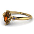 Marquise Brown Diamond Geometrical Engagement Ring - Reese No. 1113