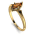 Marquise Brown Diamond Geometrical Engagement Ring - Reese No. 1107