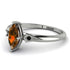 Marquise Brown Diamond Geometrical Engagement Ring - Reese No. 1109 image 2