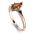 Marquise Brown Diamond Geometrical Engagement Ring - Reese No. 1108 image 3