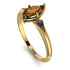 Marquise Brown Diamond Geometrical Engagement Ring - Reese No. 1113 image 3