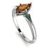 Marquise Brown Diamond Geometrical Engagement Ring - Reese No. 1106
