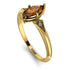 Marquise Brown Diamond Geometrical Engagement Ring - Reese No. 1101 image 3