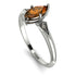 Marquise Brown Diamond Geometrical Engagement Ring - Reese No. 1103