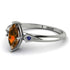 Marquise Brown Diamond Geometrical Engagement Ring - Reese No. 1115 image 2