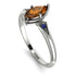 Marquise Brown Diamond Geometrical Engagement Ring - Reese No. 1115 image 3