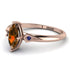 Marquise Brown Diamond Geometrical Engagement Ring - Reese No. 1114 image 2