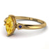 Marquise Citrine Geometrical Engagement Ring - Reese No. 613 image 2