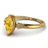 Marquise Citrine Geometrical Engagement Ring - Reese No. 601 image 2