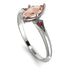 Marquise Morganite Geometrical Engagement Ring - Reese No. 912