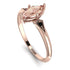 Marquise Morganite Geometrical Engagement Ring - Reese No. 908