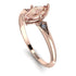 Marquise Morganite Geometrical Engagement Ring - Reese No. 902