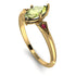 Marquise Peridot Geometrical Engagement Ring - Reese No. 710 image 3