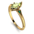 Marquise Peridot Geometrical Engagement Ring - Reese No. 704 image 3