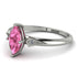 Marquise Pink Moissanite Geometrical Engagement Ring - Reese No. 803