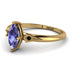 Marquise Tanzanite Geometrical Engagement Ring - Reese No. 207