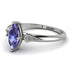 Marquise Tanzanite Geometrical Engagement Ring - Reese No. 203
