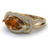 Milgrain Marquise Brown Diamond Engagement Ring - Marley No. 1101 image 3