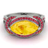 Milgrain Marquise Citrine Engagement Ring - Marley No. 612 image 3