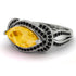 Milgrain Marquise Citrine Engagement Ring - Marley No. 609 image 2