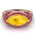 Milgrain Marquise Citrine Engagement Ring - Marley No. 611