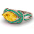 Milgrain Marquise Citrine Engagement Ring - Marley No. 605 image 2